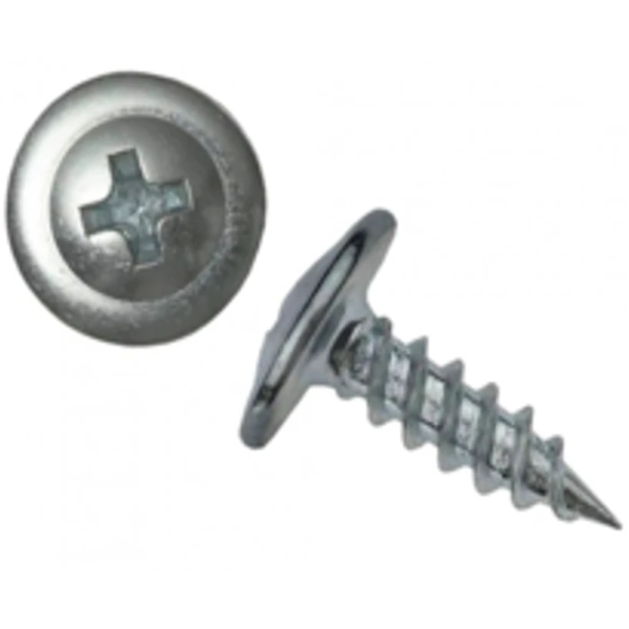 Саморез ПШ 4,2х13 (1000шт) шлиц PH2 цинк (пакет)