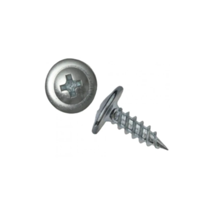 Саморез ПШ 4,2х16 (1000шт) шлиц PH2 цинк (пакет)