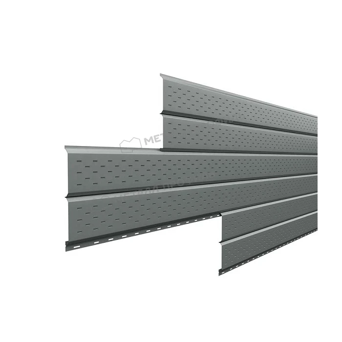 Софит МЕТАЛЛ ПРОФИЛЬ Lбрус-15х240 (ПЭ-01-7005-0.45)