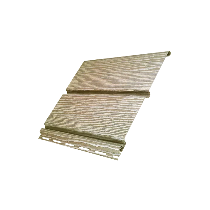 Софит виниловый Ю-Пласт Тимберблок Дуб натуральный без перфорации