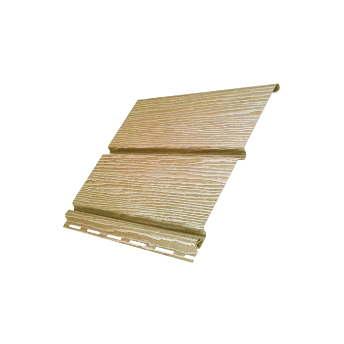 Софит виниловый Ю-Пласт Тимберблок Дуб золотой без перфорации
