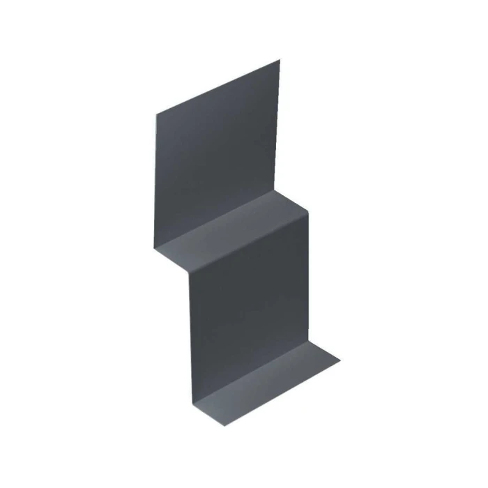 Стартовый профиль фибросайдинга Decover RAL 7024 Мокрый асфальт 0.7