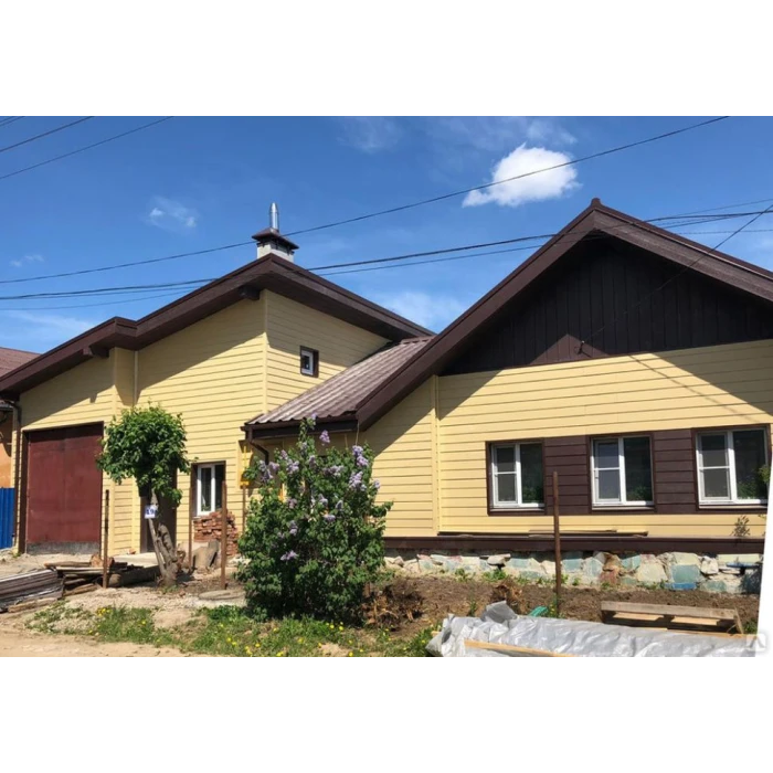 Фиброцементный сайдинг Decover RAL 2011 Sandy 8х190х3600