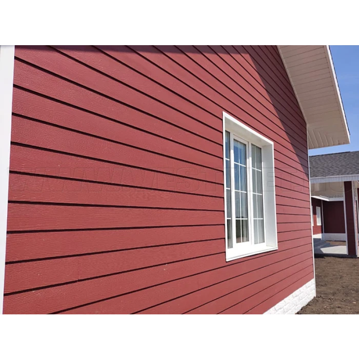 Фиброцементный сайдинг Decover RAL 3005 Bordo 8х190х3600