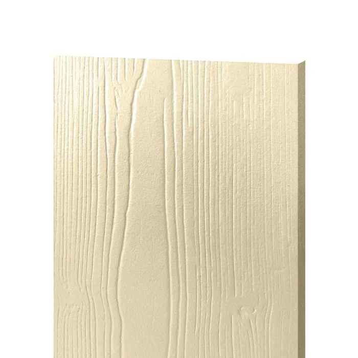 Фиброцементный сайдинг БЕТЭКО Вудстоун Клик под дерево RAL 1015 светлая слоновая кость 10х190х3000