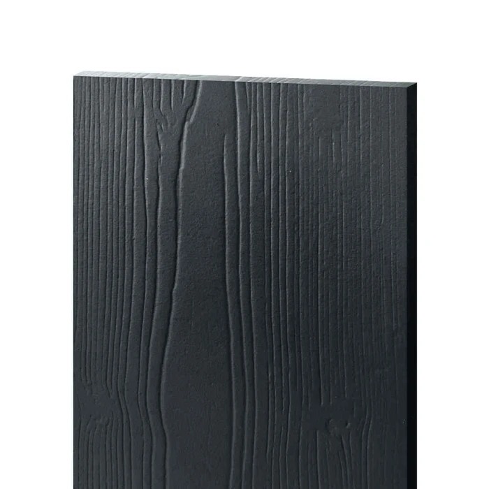 Фиброцементный сайдинг БЕТЭКО Вудстоун Клик под дерево RAL 7016 антрацитово-серый 10х190х3000