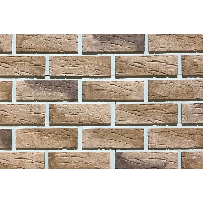 Фасадная панель Каньон Клинкер с перекрытием шва 48