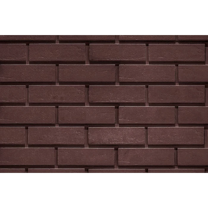 Фасадная панель Каньон Гладкий кирпич 20