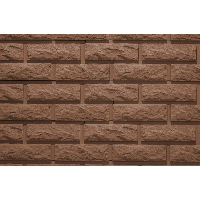 Фасадная панель Каньон Сколотый кирпич 7