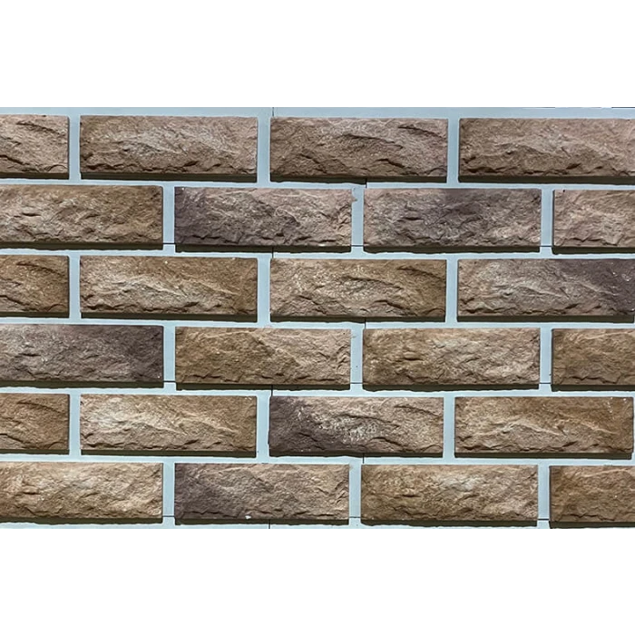 Фасадная панель Каньон Сколотый кирпич 48