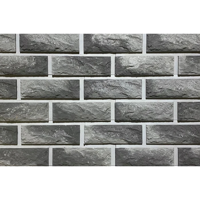 Фасадная панель Каньон Сколотый кирпич 38