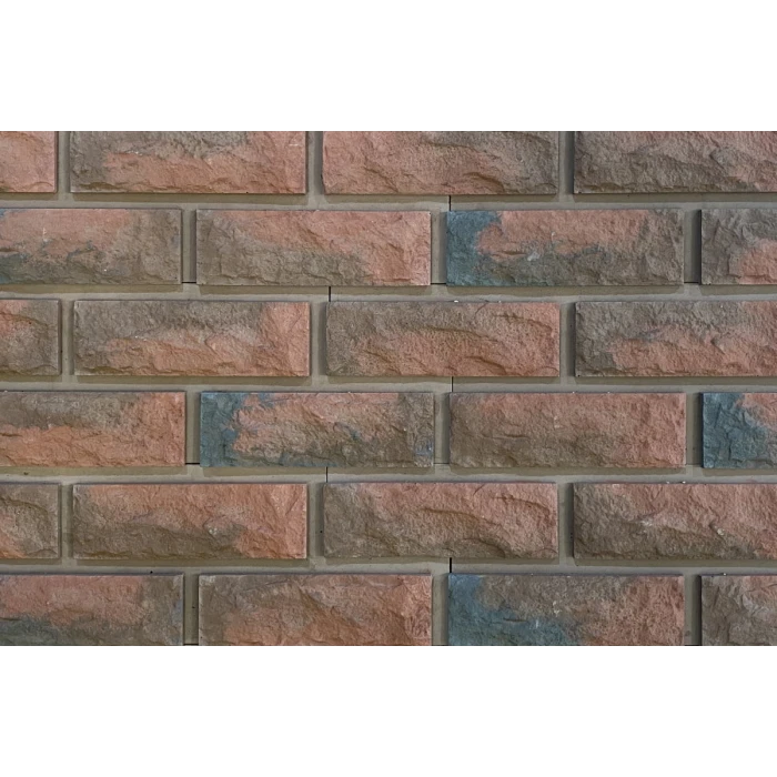 Фасадная панель Каньон Сколотый кирпич 32