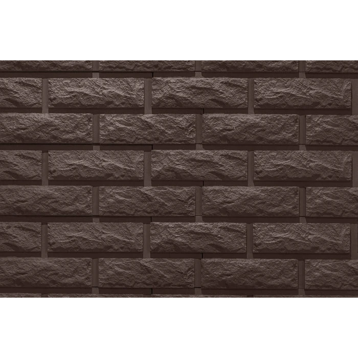 Фасадная панель Каньон Сколотый кирпич 20