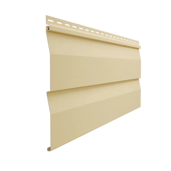 Виниловый сайдинг Docke Корабельный брус D4.5DL STANDARD банан 3000х232