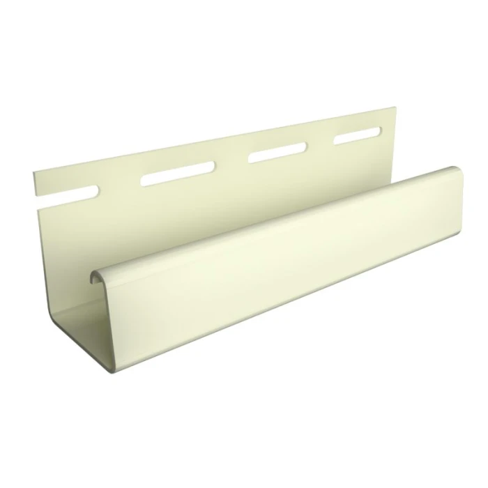 J-профиль фасадный Docke 26 мм Слоновая кость