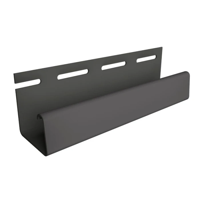 J-профиль фасадный Docke 26 мм Графитовый