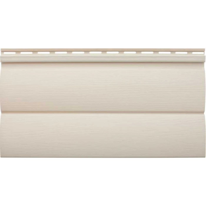 Виниловый сайдинг Альта-Профиль БЛОКХАУС Бежевый 3100x226x1.1