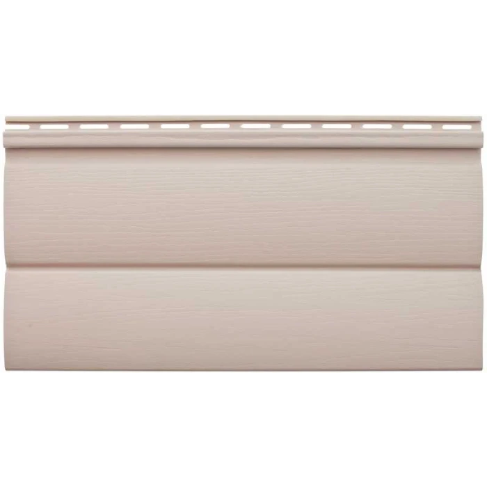 Виниловый сайдинг Альта-Профиль БЛОКХАУС Персиковый 3100x226x1.1