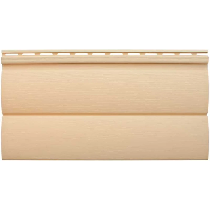 Виниловый сайдинг Альта-Профиль БЛОКХАУС Золотистый 3100x226x1.1