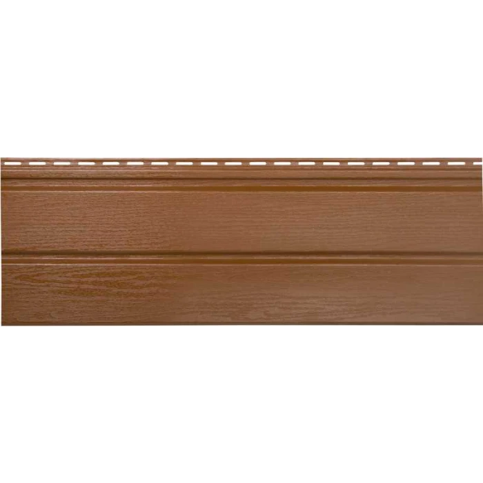 Виниловый сайдинг Альта-Профиль АЛЬТА БРУС Дуб светлый 3000x293x1.1