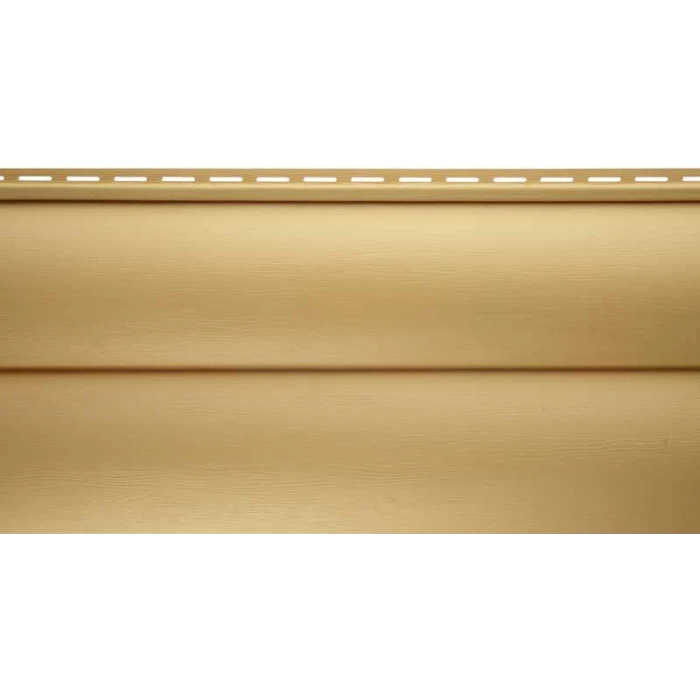Виниловый сайдинг Альта-Профиль БЛОКХАУС Золотистый 3100x320x1.1