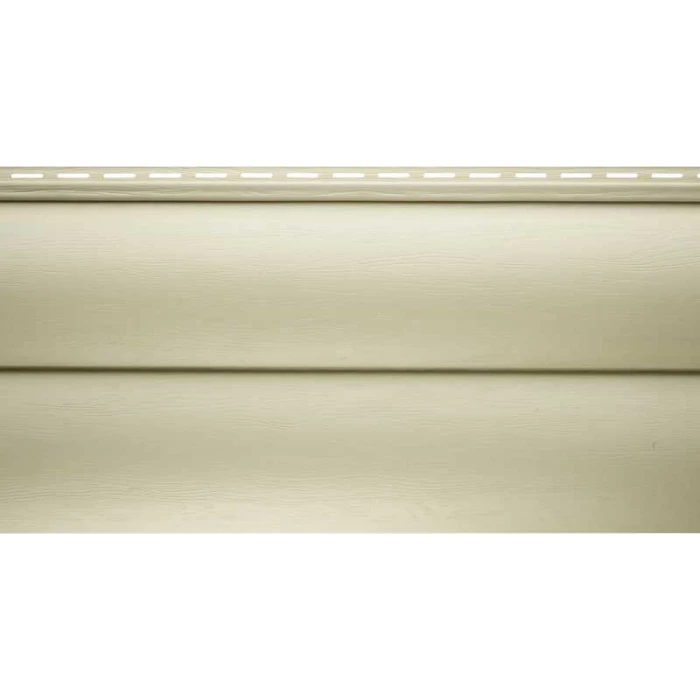 Виниловый сайдинг Альта-Профиль БЛОКХАУС Бежевый 3100x320x1.1