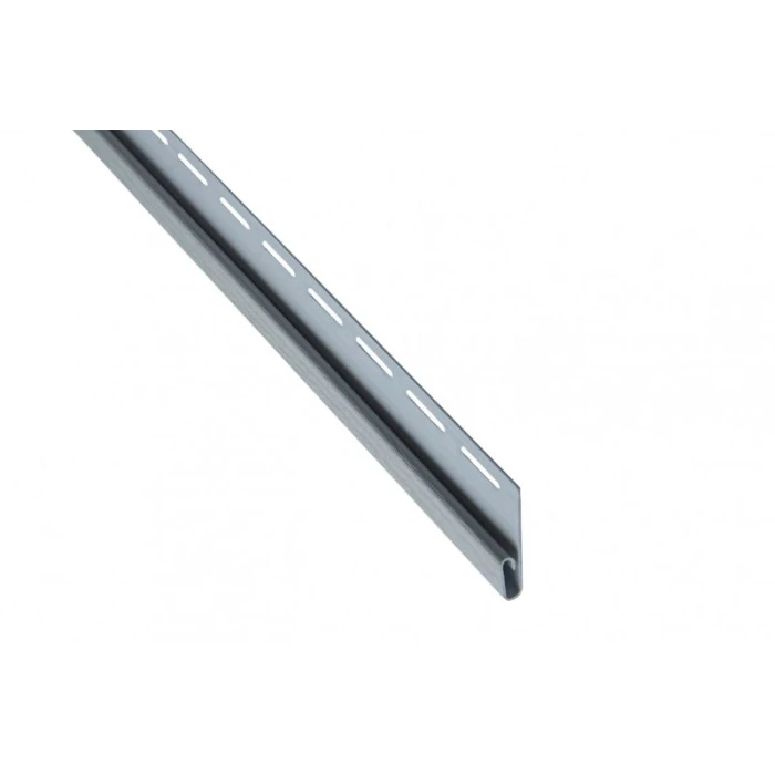 Планка финишная Альта-Профиль 3000 мм Светло-серый