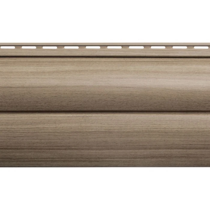 Сайдинг виниловый Альта-Профиль BH-03 Люкс двухпереломный 1.1х226х3000 мм Орех