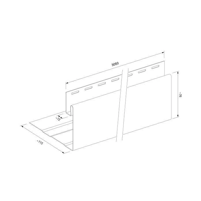 Приоконная планка SV-17 белый