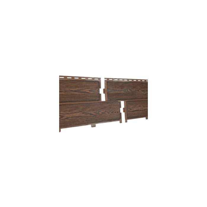 Виниловый сайдинг Ю-пласт Хокла 2000х250мм Винтаж корица