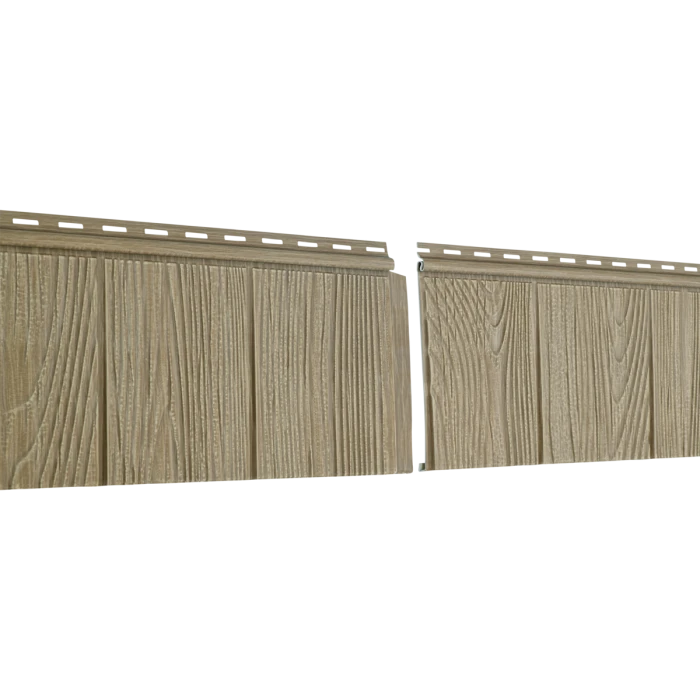 Фасадная панель Ю-пласт Хохла S-Lock Щепа Натуральный орех