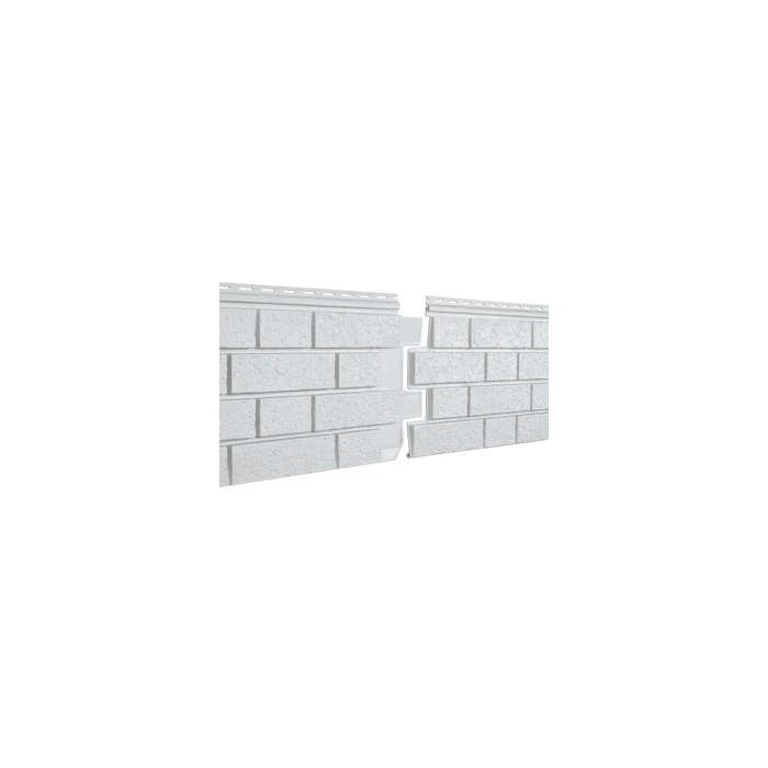 Виниловый сайдинг Ю-пласт Стоун-Хаус С-Лок 1950х292мм Клинкер дымчатый