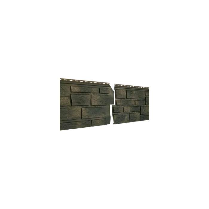 Виниловый сайдинг Ю-пласт Стоун-Хаус 1950х290мм Таганай таежный