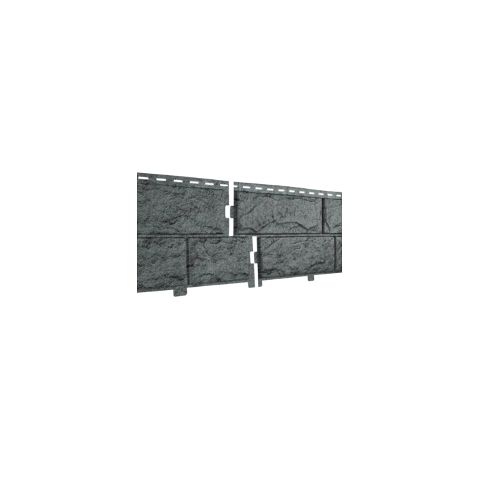 Виниловый сайдинг Ю-пласт Стоун-Хаус 3025х225мм Камень изумрудный