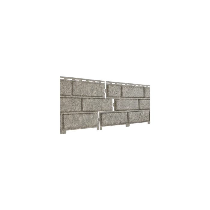 Виниловый сайдинг Ю-пласт Стоун-Хаус 3025х225мм Кирпич бежевый