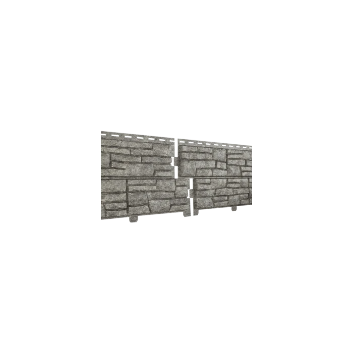 Виниловый сайдинг Ю-пласт Стоун-Хаус 2000х225мм Сланец бежевый