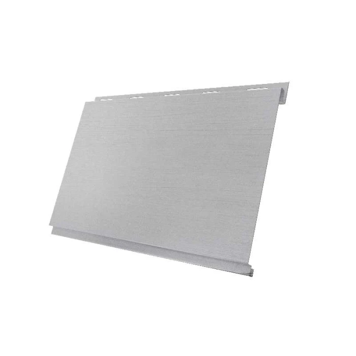 Металлический сайдинг Grand Line Вертикаль 0.45 мм classic Print Elite с пленкой Milky Wood