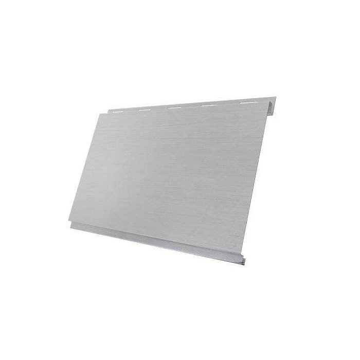 Металлический сайдинг Grand Line Вертикаль 0.45 мм Print Elite с пленкой Milky Wood