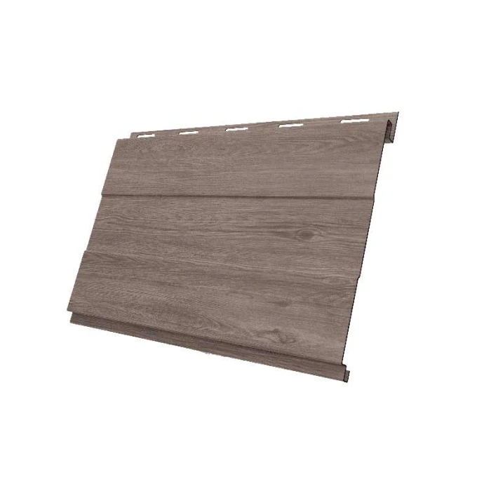 Металлический сайдинг Grand Line Вертикаль 0.45 мм prof Print Elite с пленкой White Wood