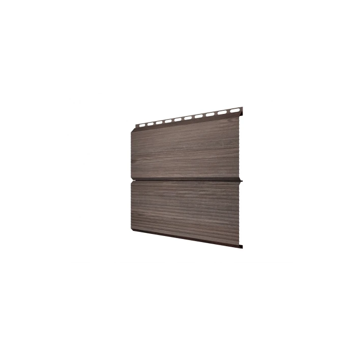 Металлический сайдинг Grand Line ЭкоБрус 0.45 мм Gofr Print Elite Nordic Wood