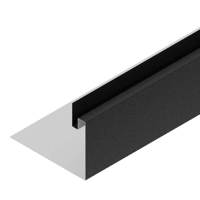 3-D профиль для окон. и двер. проёмов 100/150 GreenCoat Pural BT Чёрный изумруд матовый (RR33)