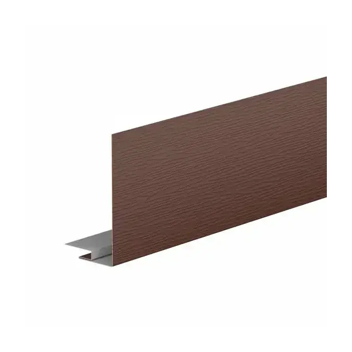 3-D профиль для окон. и двер. проёмов 100/250 факт Polyester 0,6mm Zn275 Коричневый RAL8017 сталь оцинкованная