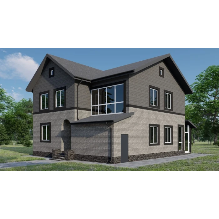 Фиброцементный сайдинг Nichiha EX Design EJB4922EX 16х455х3030