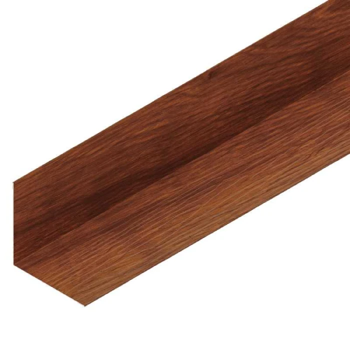 Планка угловая внутренняя Аквасистем 100х100мм фактурная Polyester 0,6mm (0,63mm с покрытием) Zn275 Американский орех