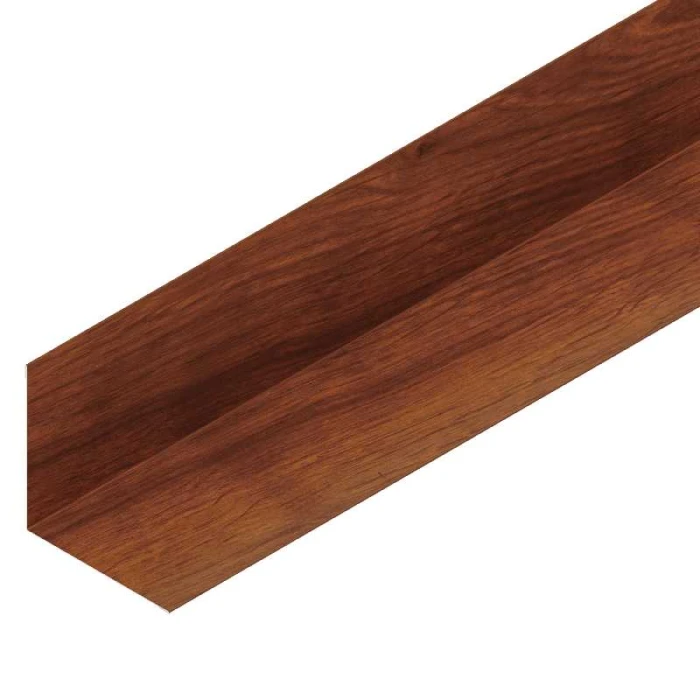 Планка угловая внутренняя Аквасистем 50х50мм Polyester 0,6mm (0,63mm с покрытием) Zn275 Американский орех