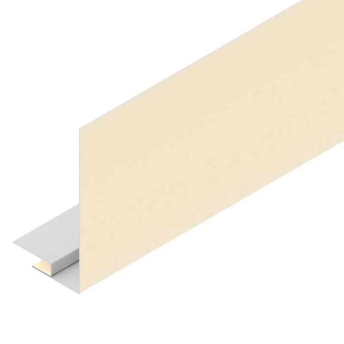 Профиль для оконных и дверных проёмов Аквасистем 50/150 Polyester 0,6mm (0,63mm с покрытием) Zn275 Слоновая кость (RAL 1015)